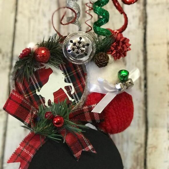 Christmas Mittens Headband Adult Christmas, Party Headpiece, Ugly Sweater Party main image 7